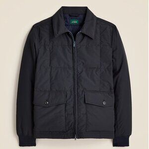 JCREW Men's Box-quilt insulated jacket with PrimaLoft® - New With Tags